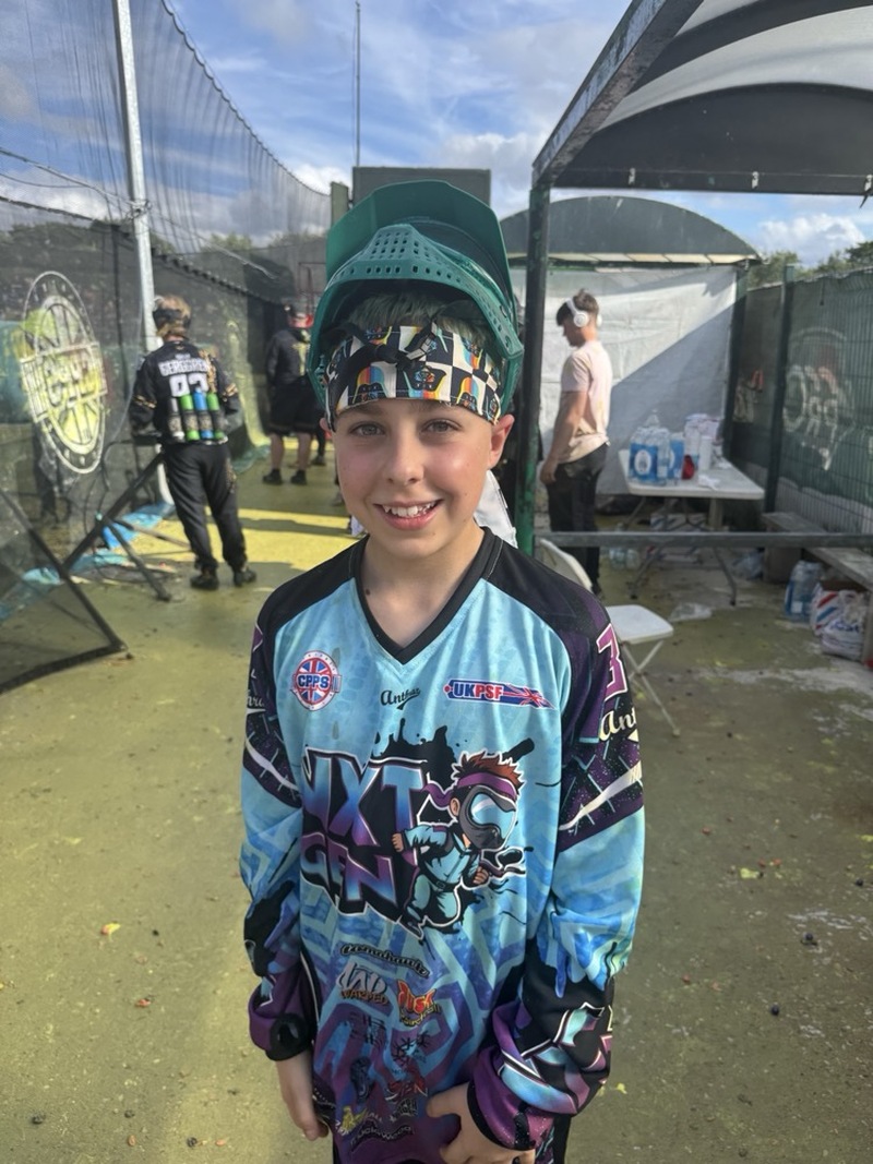 Other image for Harrison aims high with paintball hopes